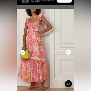 LoveShackFancy Madsen Dress Sz M